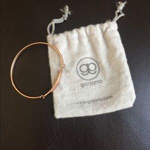 Gorjana Rose Gold Hinge Bracelet